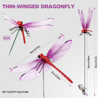 Dragonfly Garden Clips & Stakes (12PCS)