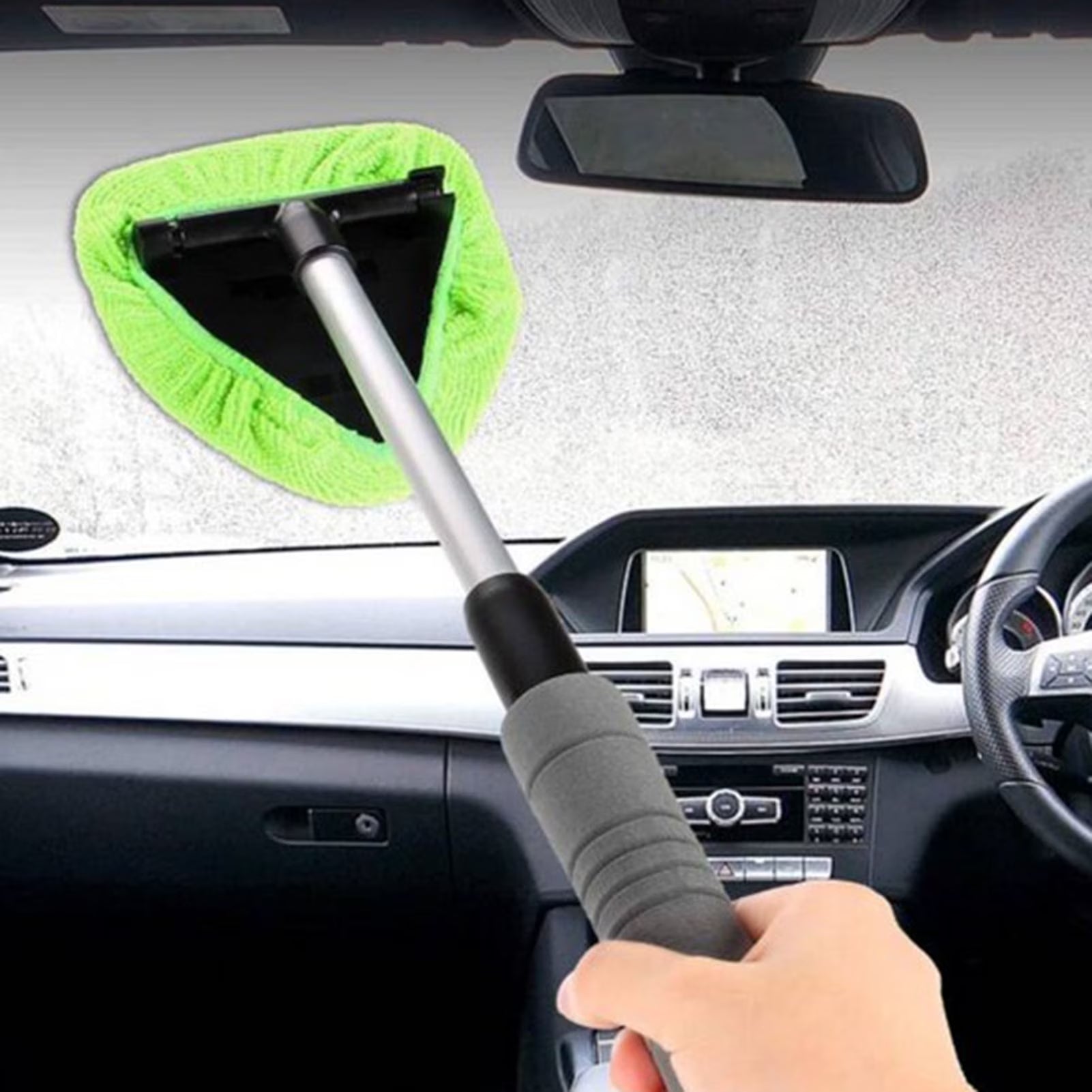 Car Glass Cleaning Brush Interior Windshield Cleaner