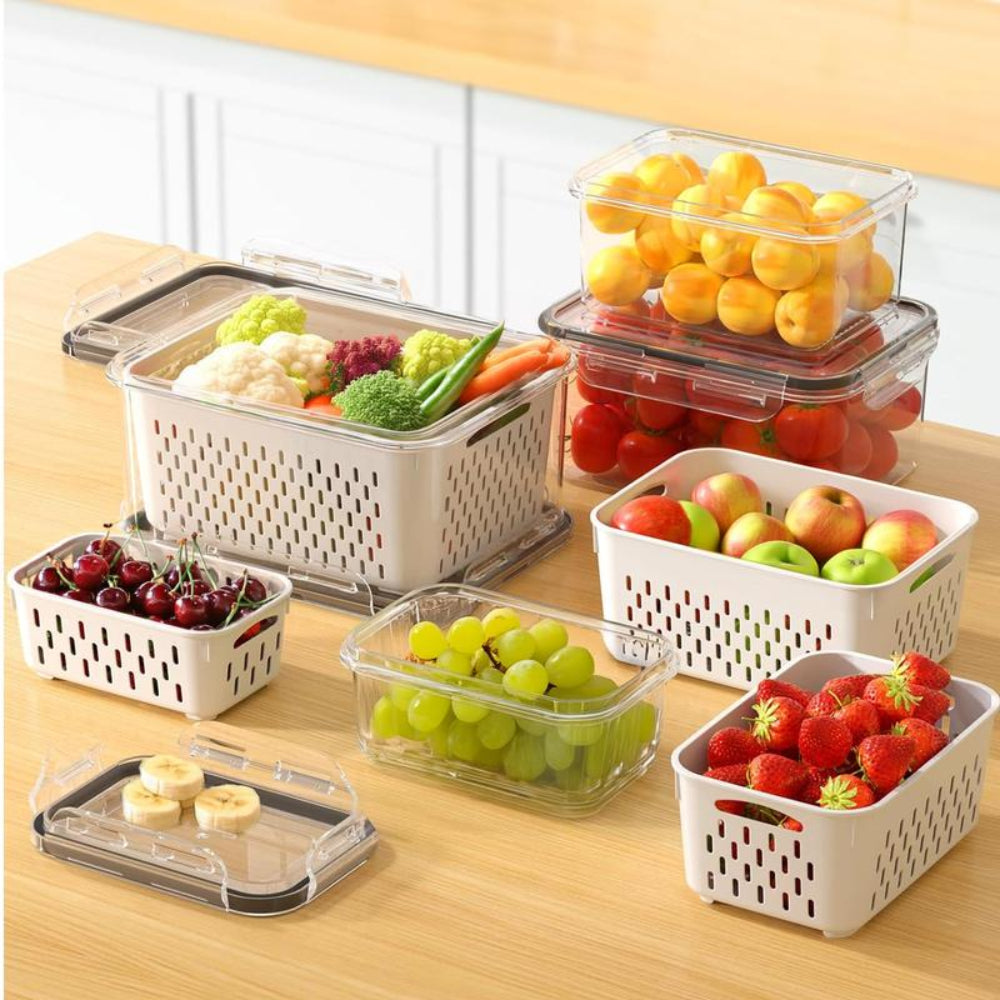 Fruit Storage Containers for Fridge (8PCS)