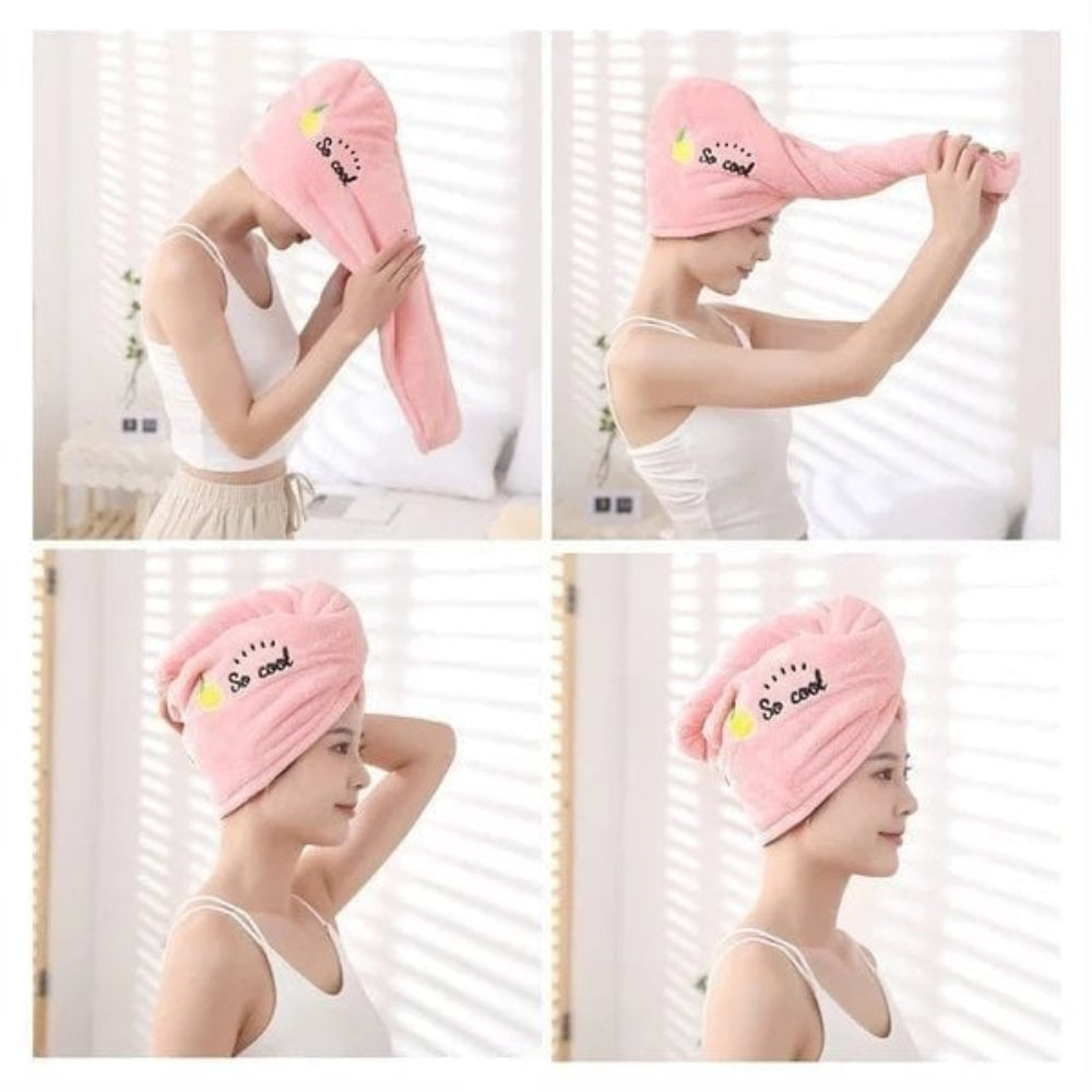 Dry Hair Towel. Shower Caps for Girls and Women