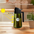 Multifunctional 2-in-1 Olive Oil Sprayer & Dispenser Bottle