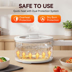 Ceramic Glaze Non-stick Portable Pot. 1.5L Mini Hot Pot