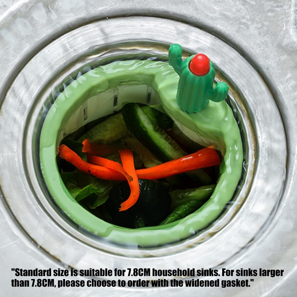 Cactus Kitchen Sink Drain Strainer Basket 2PCS