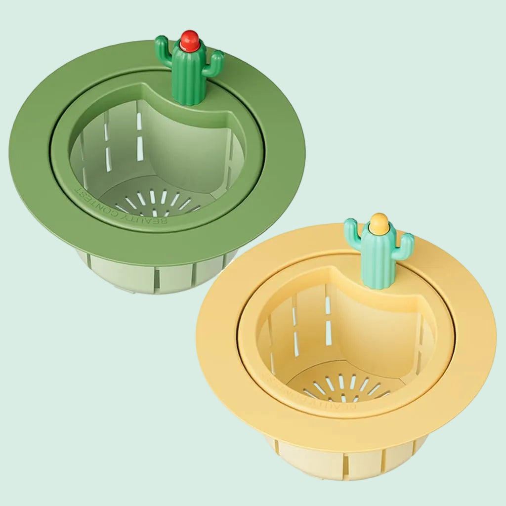 Cactus Kitchen Sink Drain Strainer Basket 2PCS
