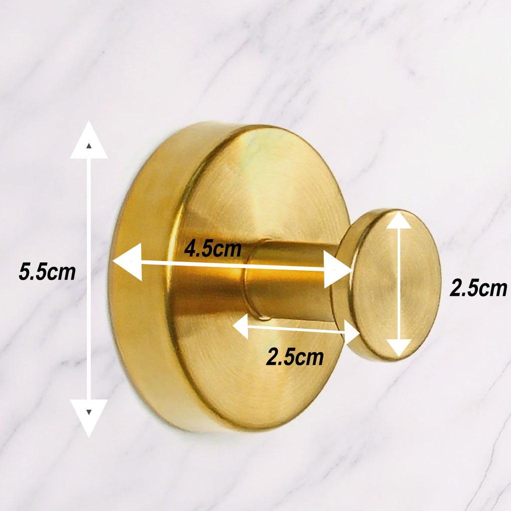 Suction Cup Shower Hooks Stainless Steel (4PCS)