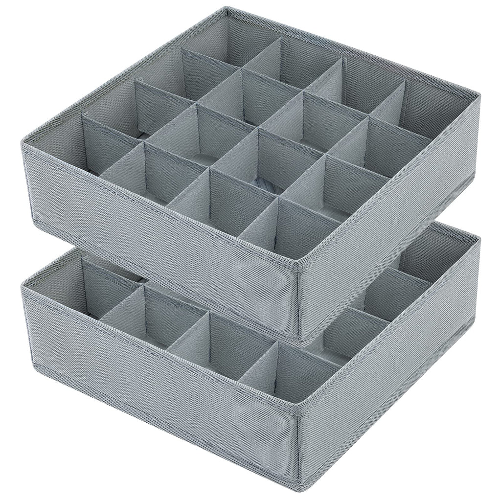 Sock Drawer Organizer Divider Underwear Organizer (2PCS)