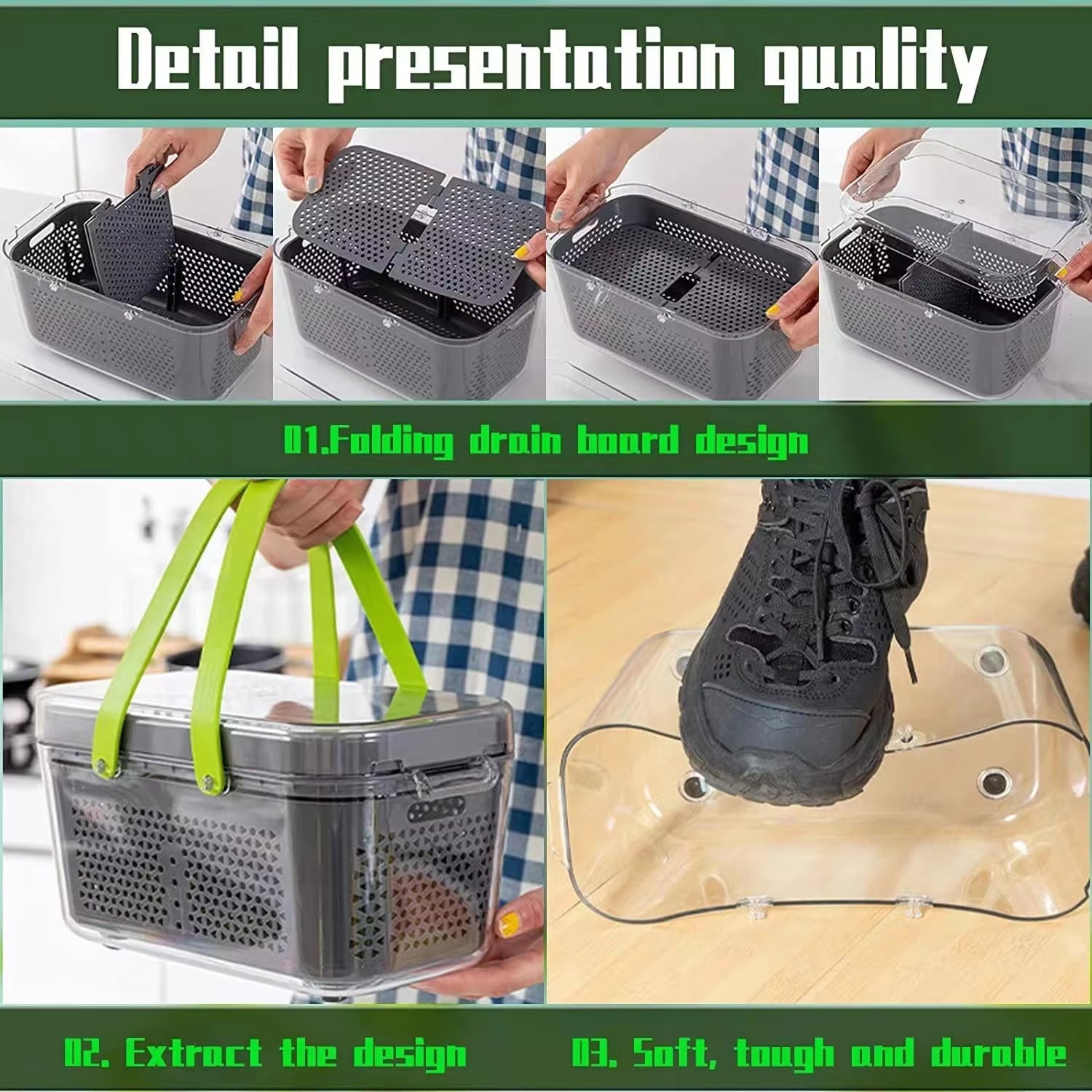 Multifunctional 22-in-1 Vegetable Chopper Adjustable Slicer Cutter