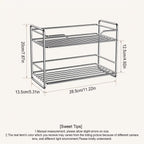 Stainless Steel Kitchen Countertop Spice Rack
