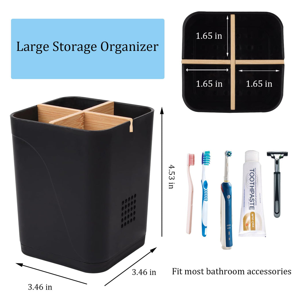 Toothbrush Holders Drainage for Bathrooms