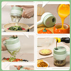 Smart Kitchen Appliances. 5 in 1 Electric Vegetable Chopper