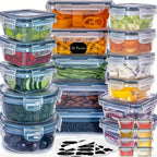 BPA-Free Food Storage Containers Set (12PCS)