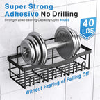 Rustproof Stainless Steel Bath Organizers (5 Pack)