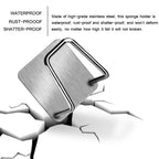 Stainless Steel Sponge Holder for Kitchen Sink (4PCS)