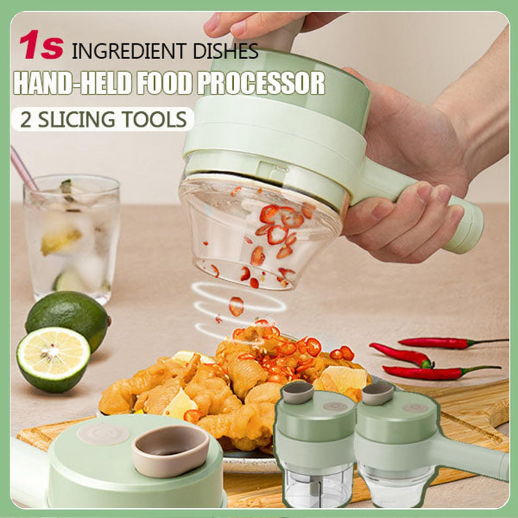 Smart Kitchen Appliances. 5 in 1 Electric Vegetable Chopper