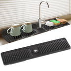 Faucet Mat for Kitchen Sink. Silicone Sink Splash Guard