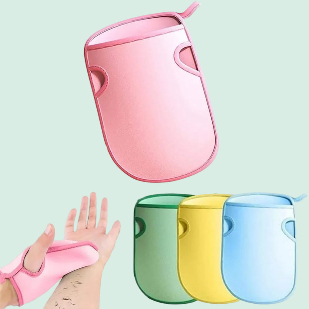 Children's Bath Towels. Soft Shower Gloves