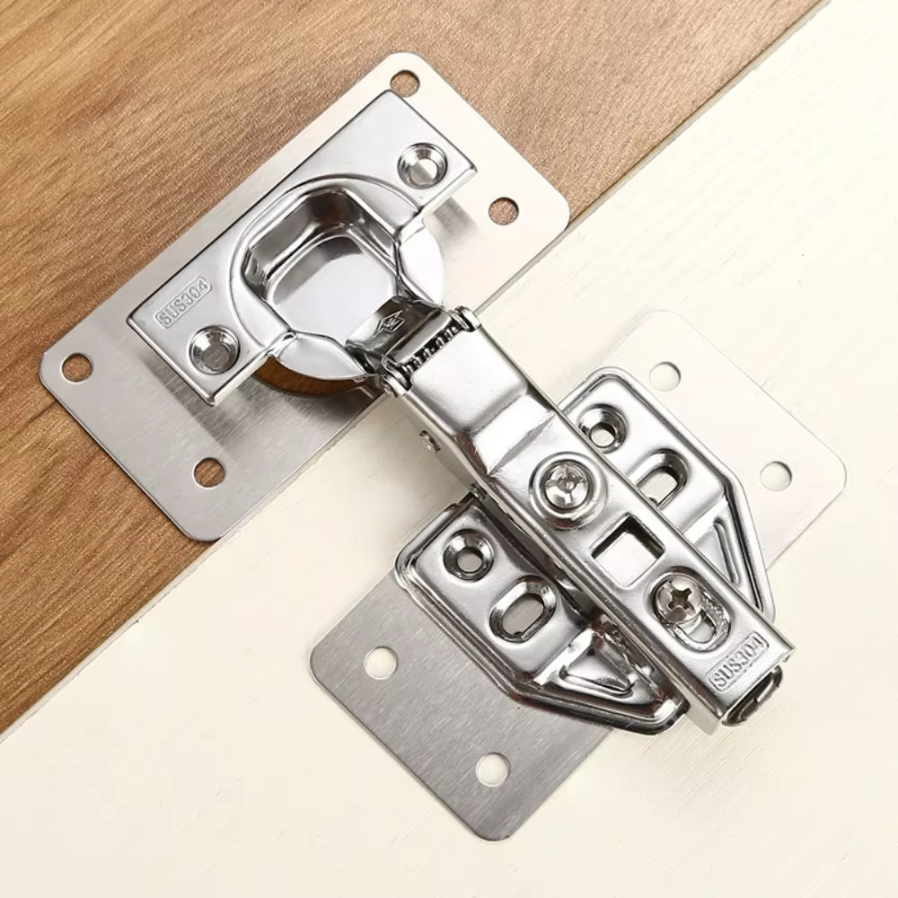 Hinge Repair Kit. Upgraded Cabinet Hinge Repair Plate Kit