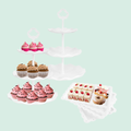 Dessert Table Display & Cupcake Stand Set (6PCS)