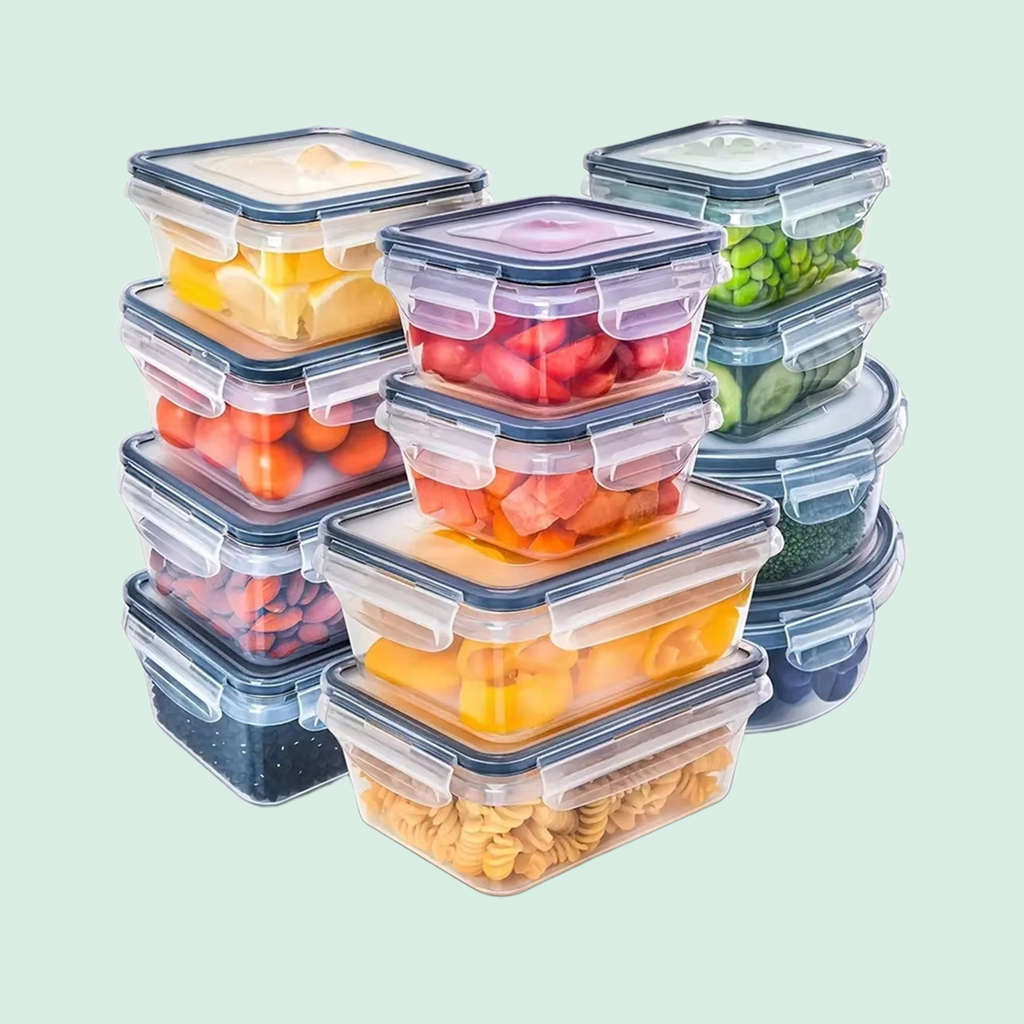BPA-Free Food Storage Containers Set (12PCS)