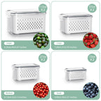 Fruit Storage Containers for Fridge (8PCS)