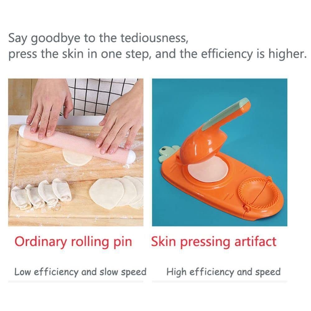 Dough Press Tool Dumpling Maker 2 in 1 Manual Kitchen Baking Tool