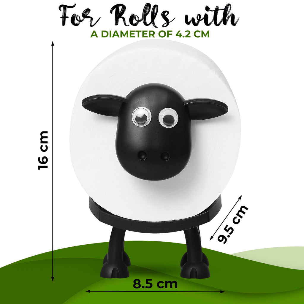 Funny Sheep Toilet Paper Holder Stand (3pcs)
