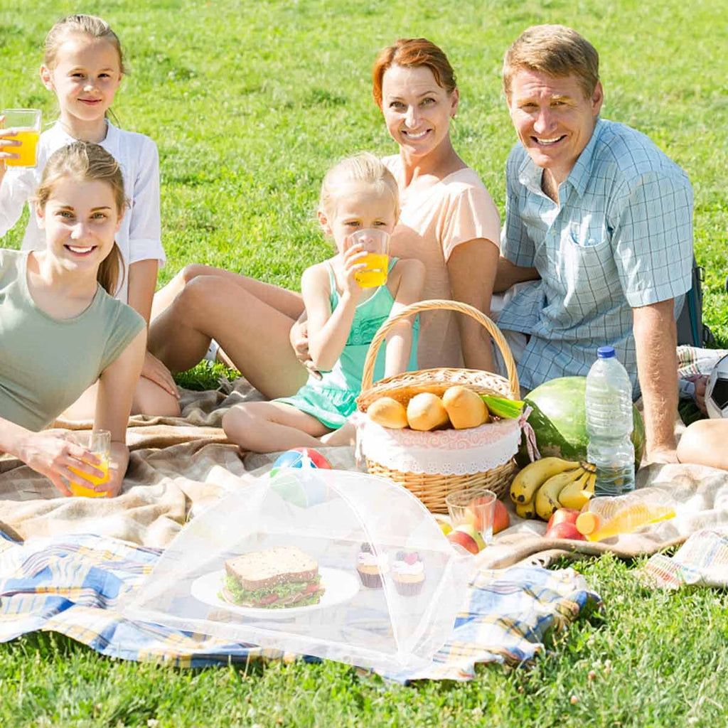 Large Food Cover. 6 Pack Mesh Food Tent
