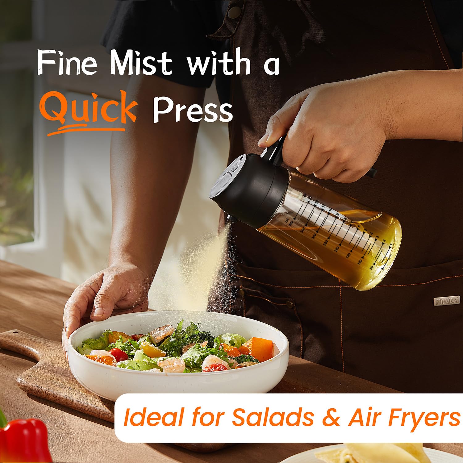 Multifunctional 2-in-1 Oil Pourer and Sprayer