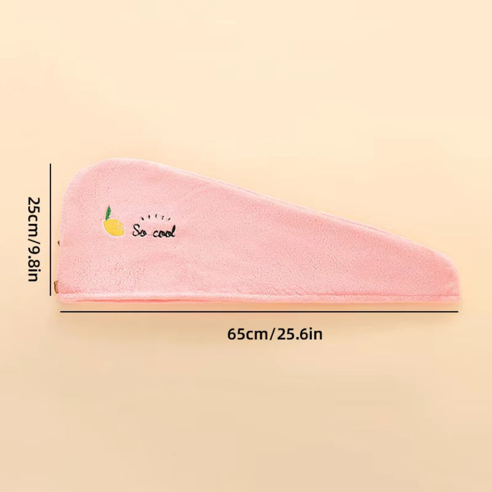 Dry Hair Towel. Shower Caps for Girls and Women