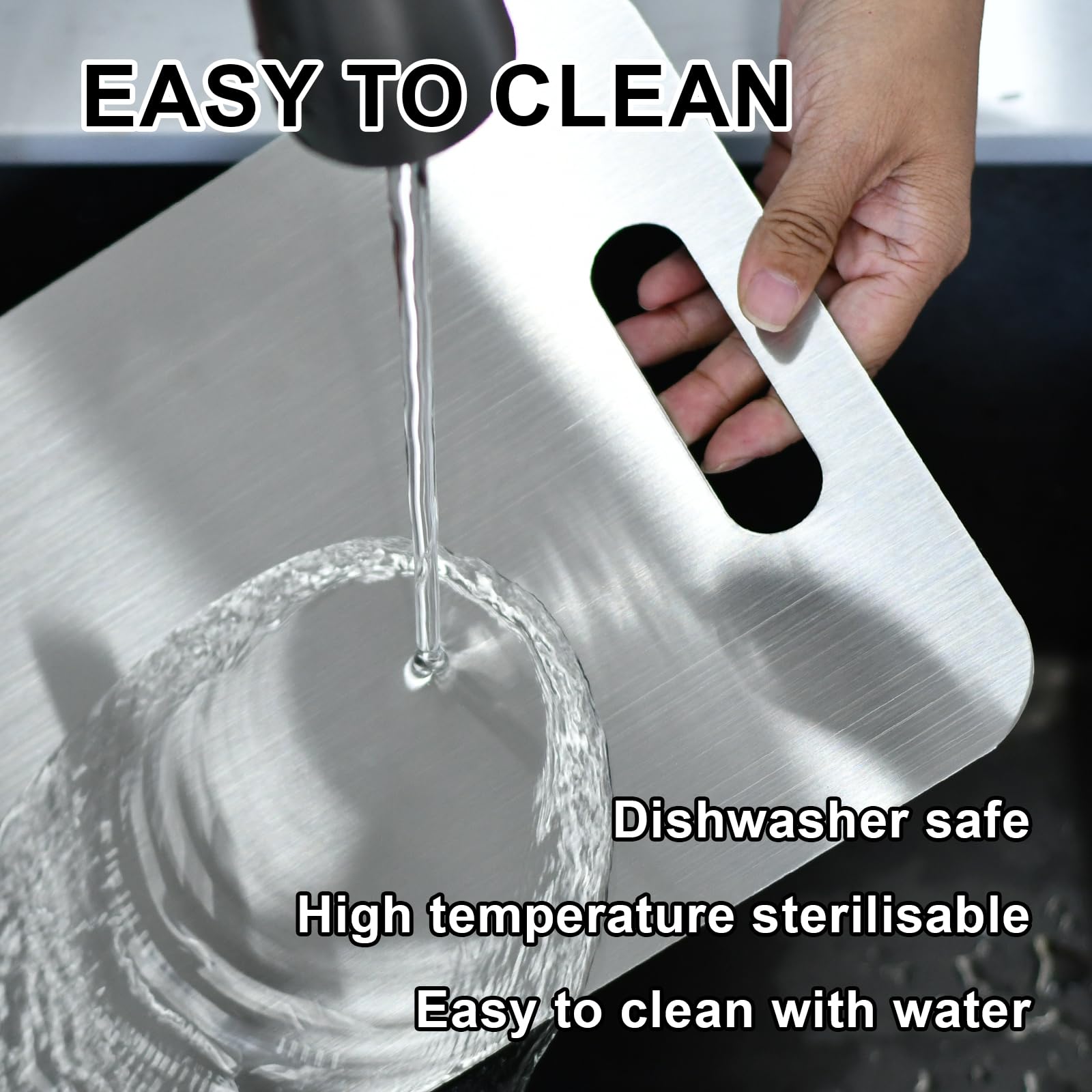 Stainless Steel Cutting Board Set for Kitchen (3PCS)