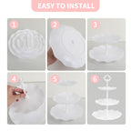 Dessert Table Display & Cupcake Stand Set (6PCS)
