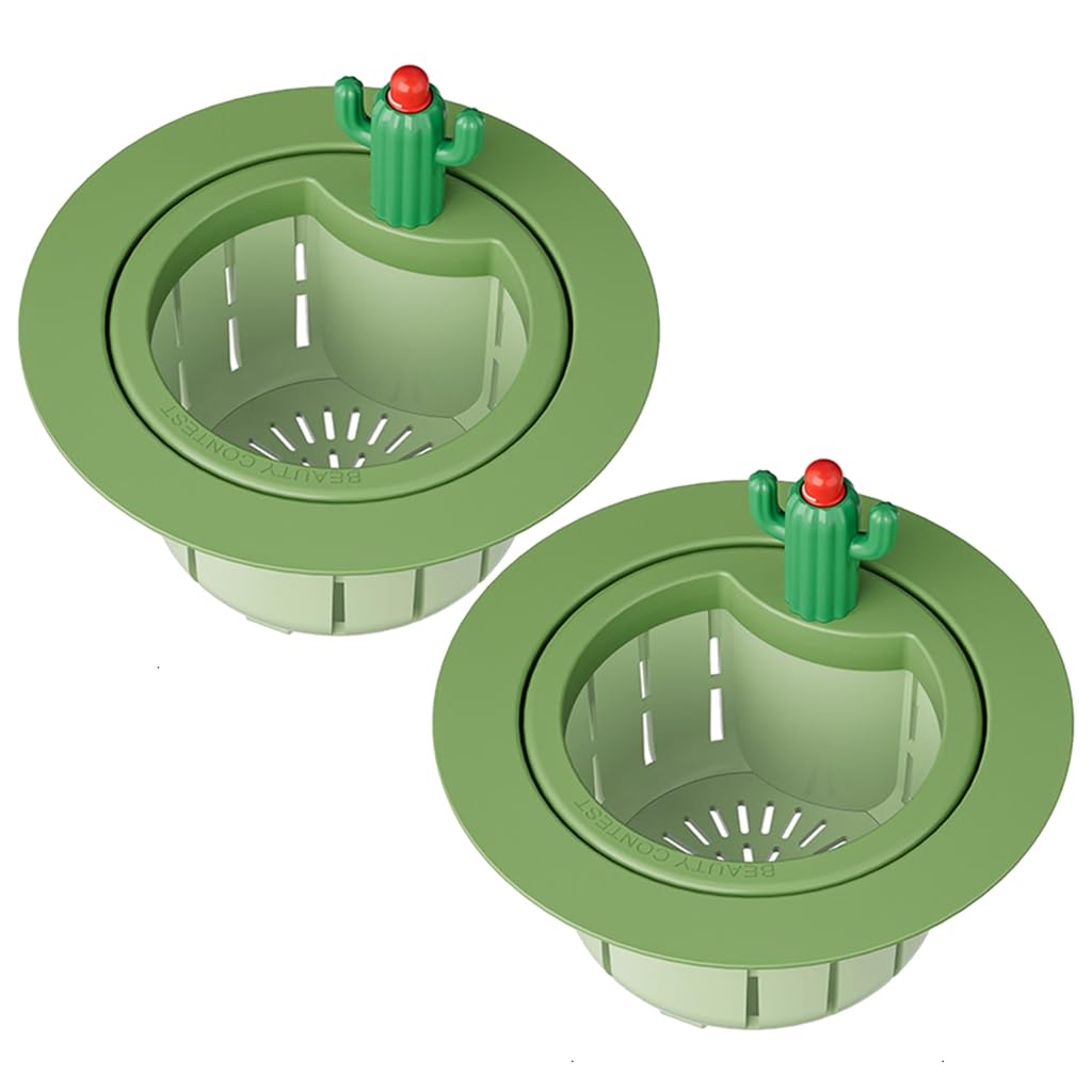 Cactus Kitchen Sink Drain Strainer Basket 2PCS