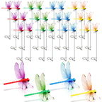 Dragonfly Garden Clips & Stakes (12PCS)