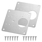 Hinge Repair Kit. Upgraded Cabinet Hinge Repair Plate Kit