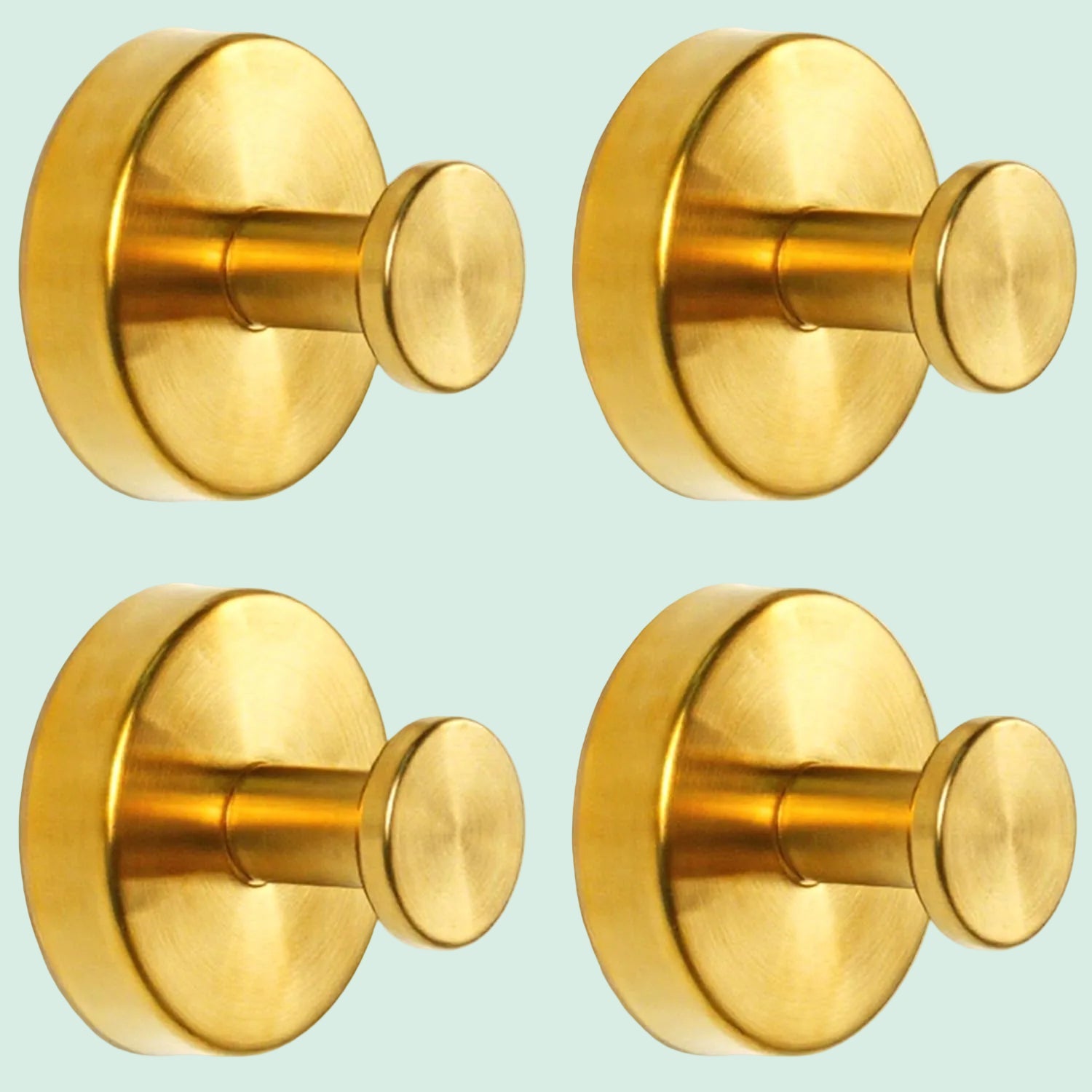 Suction Cup Shower Hooks Stainless Steel (4PCS)
