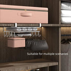 Stainless Steel Hanging Kitchen Storage Rack with Hooks