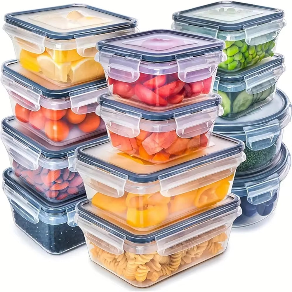 BPA-Free Food Storage Containers Set (12PCS)