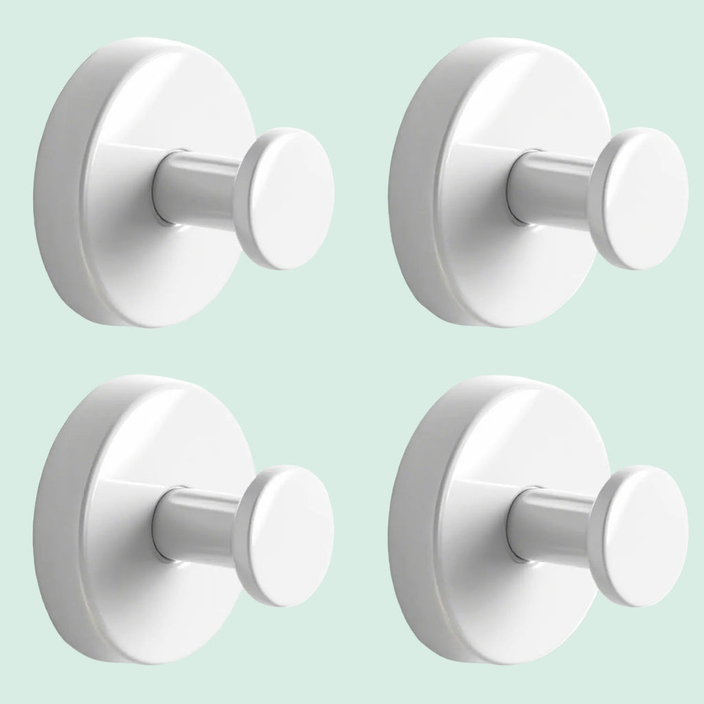 Suction Cup Shower Hooks Stainless Steel (4PCS)