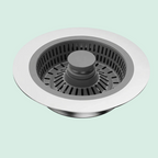 Multifunctional 3-in-1 Kitchen Sink Drain Strainer & Stopper