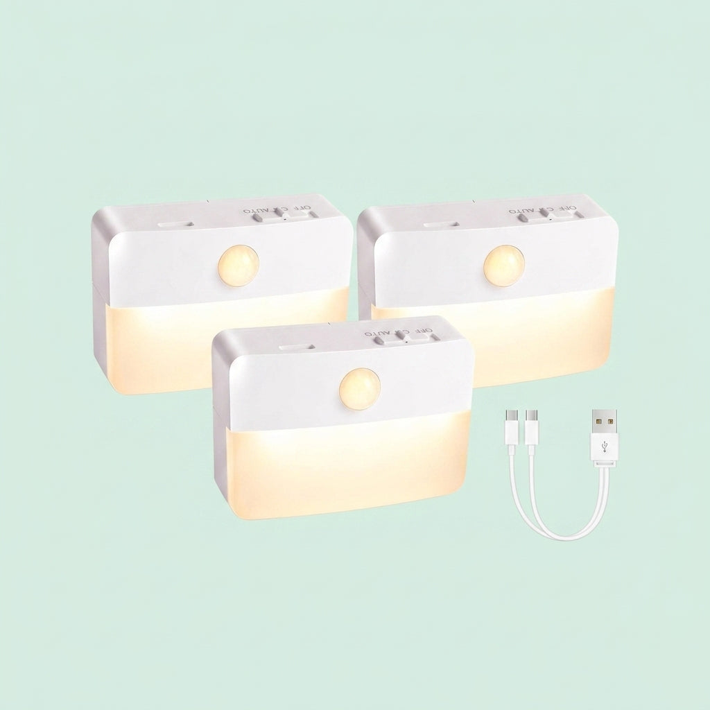 Motion Sensor Stair Light for Indoor (3PCS)