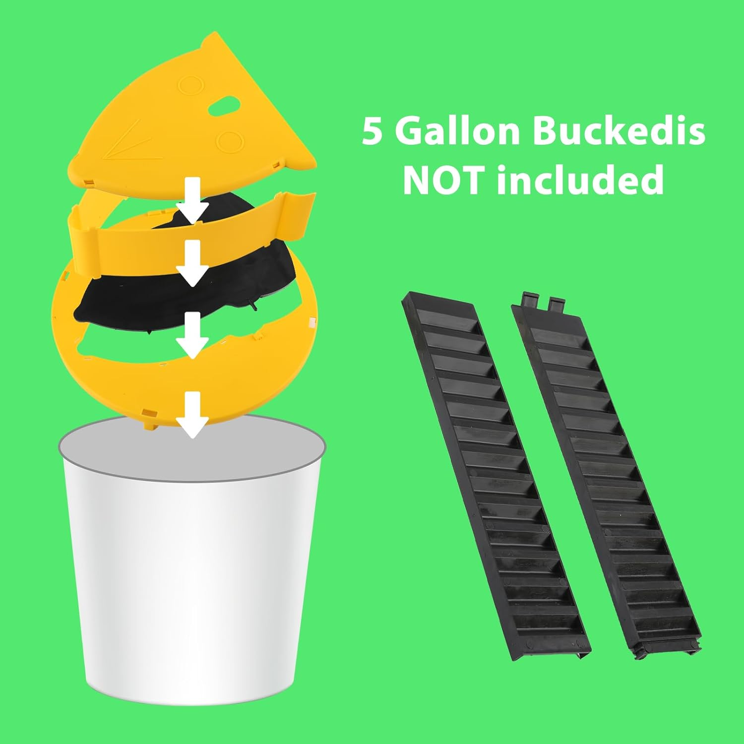 Bucket Lid Mouse Trap. Mouse Rat Trap Bucket
