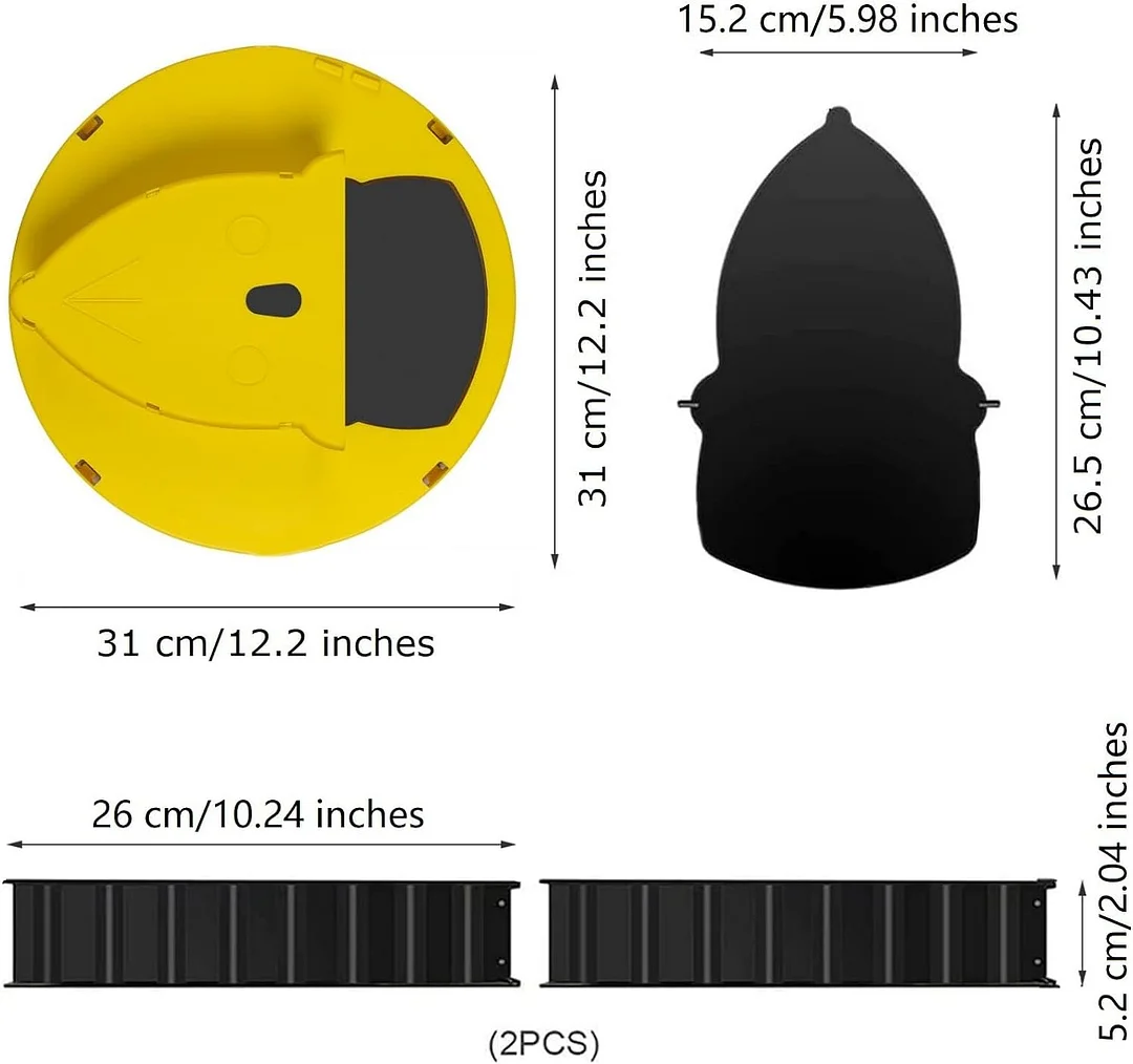 Bucket Lid Mouse Trap. Mouse Rat Trap Bucket