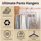 Multi-Functional Pants Rack. Clothes Pants Hangers