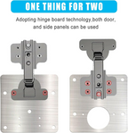 Hinge Repair Kit. Upgraded Cabinet Hinge Repair Plate Kit
