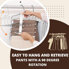 Multi-Functional Pants Rack. Clothes Pants Hangers