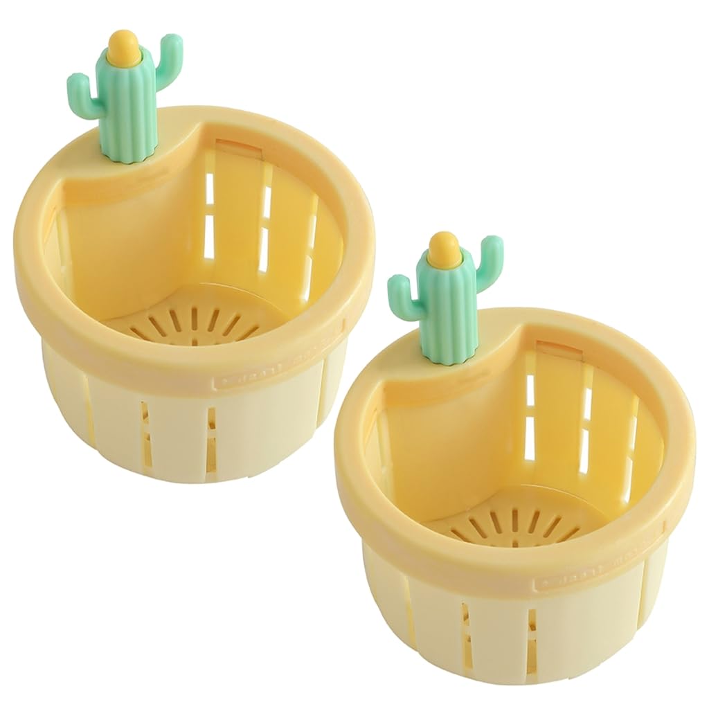 Cactus Kitchen Sink Drain Strainer Basket 2PCS