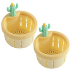 Cactus Kitchen Sink Drain Strainer Basket 2PCS