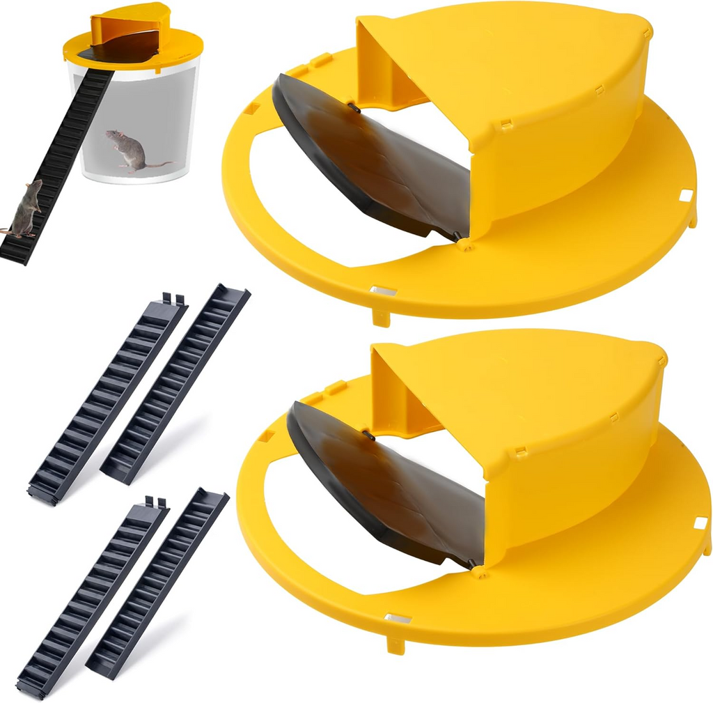 Bucket Lid Mouse Trap. Mouse Rat Trap Bucket