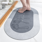 Super Absorbent Floor Mat. Non Slip Bath Mat