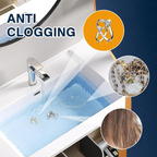 Bathroom Sink Stopper & Hair Catcher (2 Pack)